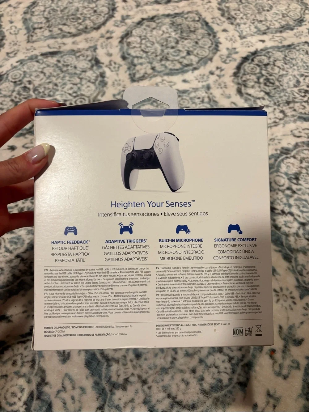 Sony PlayStation DualSense Wireless Controller - White/Black NEW IN BOX
